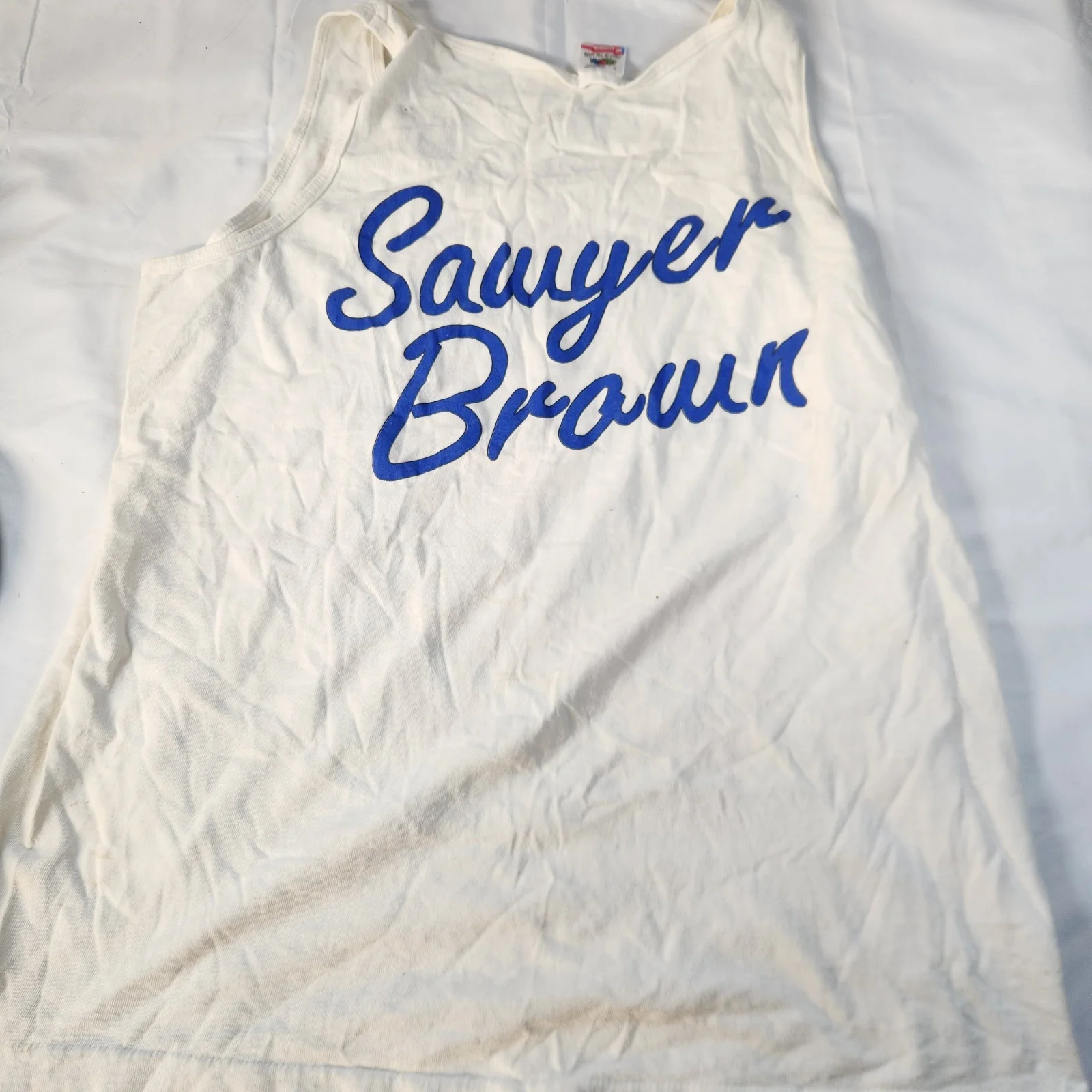 Supermans Daughter Tank Top Possibly Signed By Sawyer Brown Band, image 4