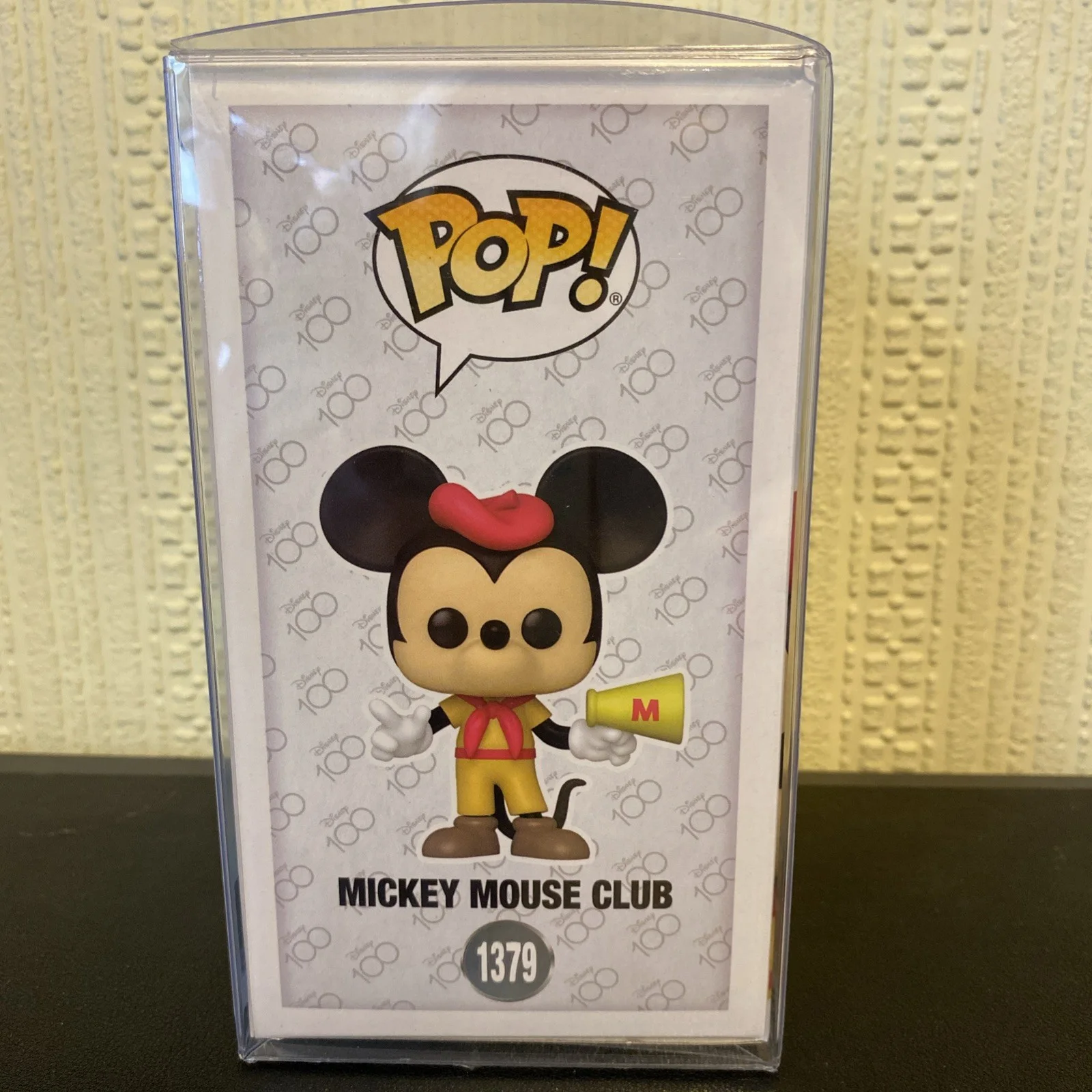 Funko Pop Mickey Mouse Club Disney 100 #1379 Figure In Protector Case, image 2