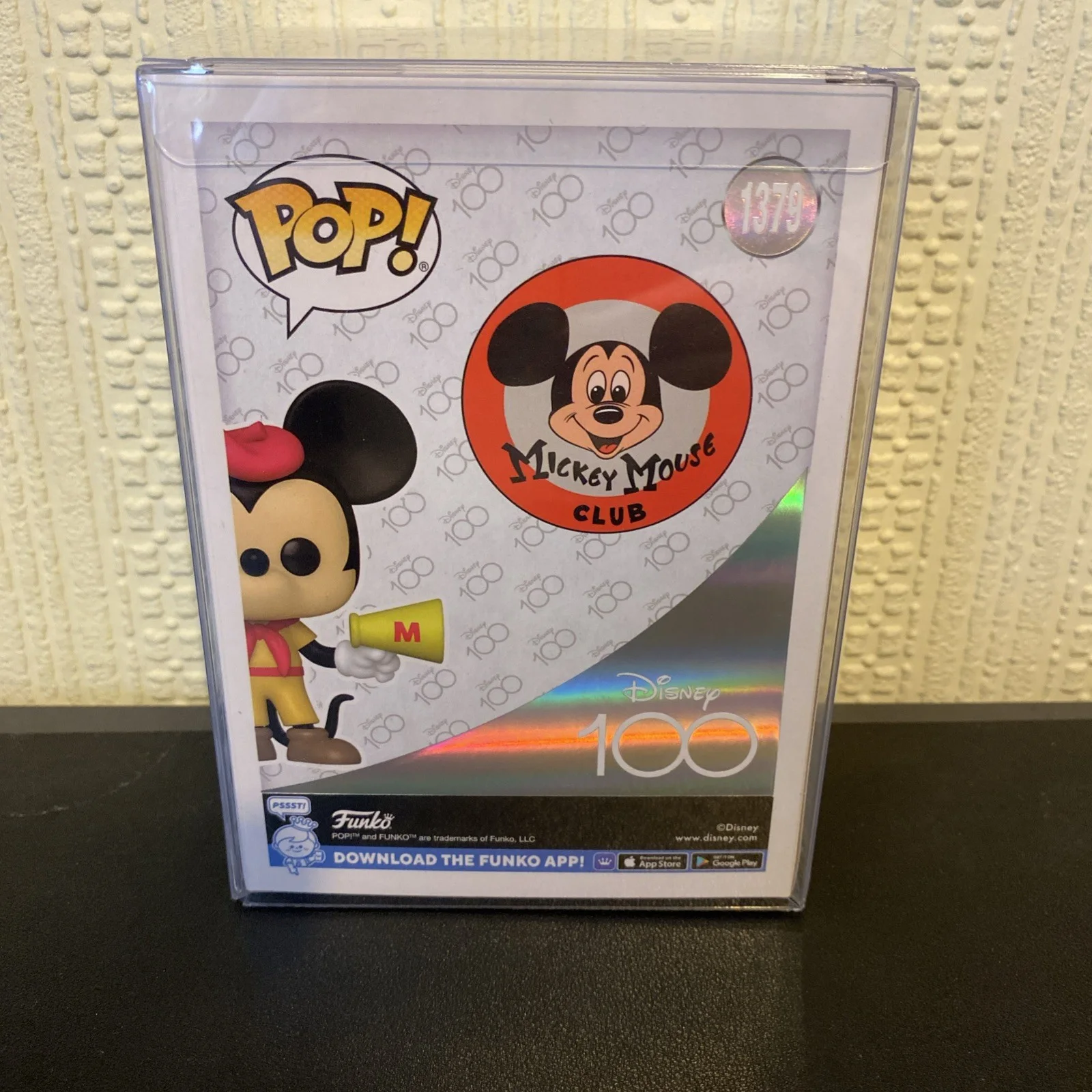 Funko Pop Mickey Mouse Club Disney 100 #1379 Figure In Protector Case, image 3
