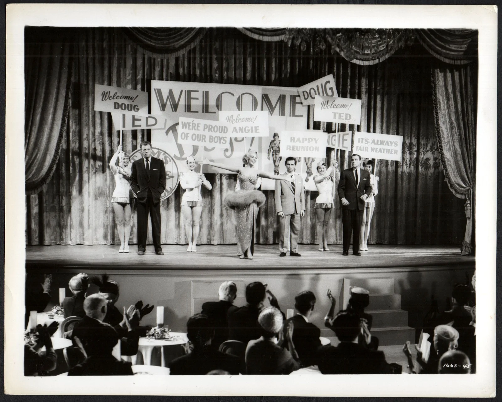 IT’S ALWAYS FAIR WEATHER 1955 Gene Kelly, Dan Dailey, Michael Kidd 2 10x8 STILLS, изображение 3