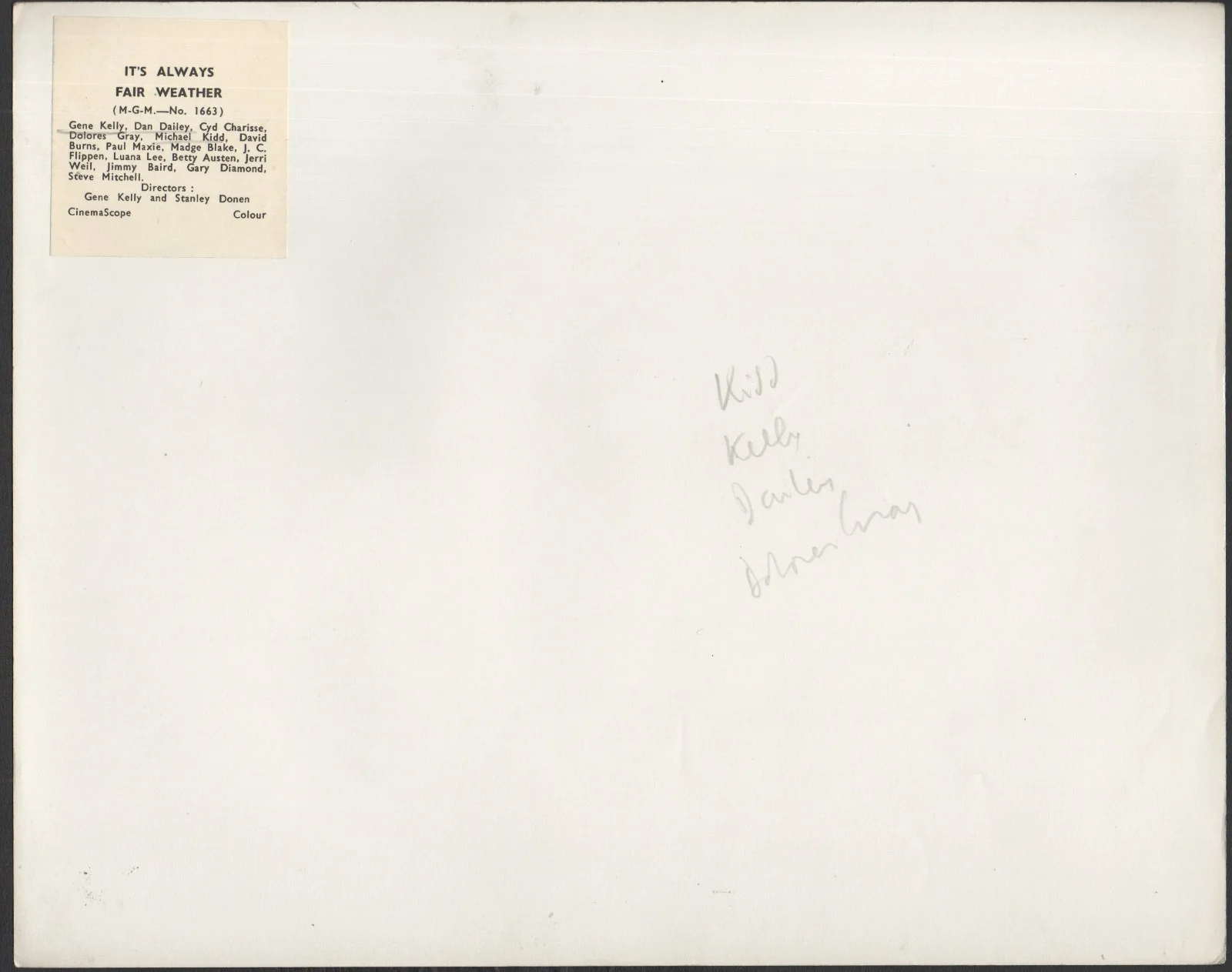 IT’S ALWAYS FAIR WEATHER 1955 Gene Kelly, Dan Dailey, Michael Kidd 2 10x8 STILLS, изображение 4