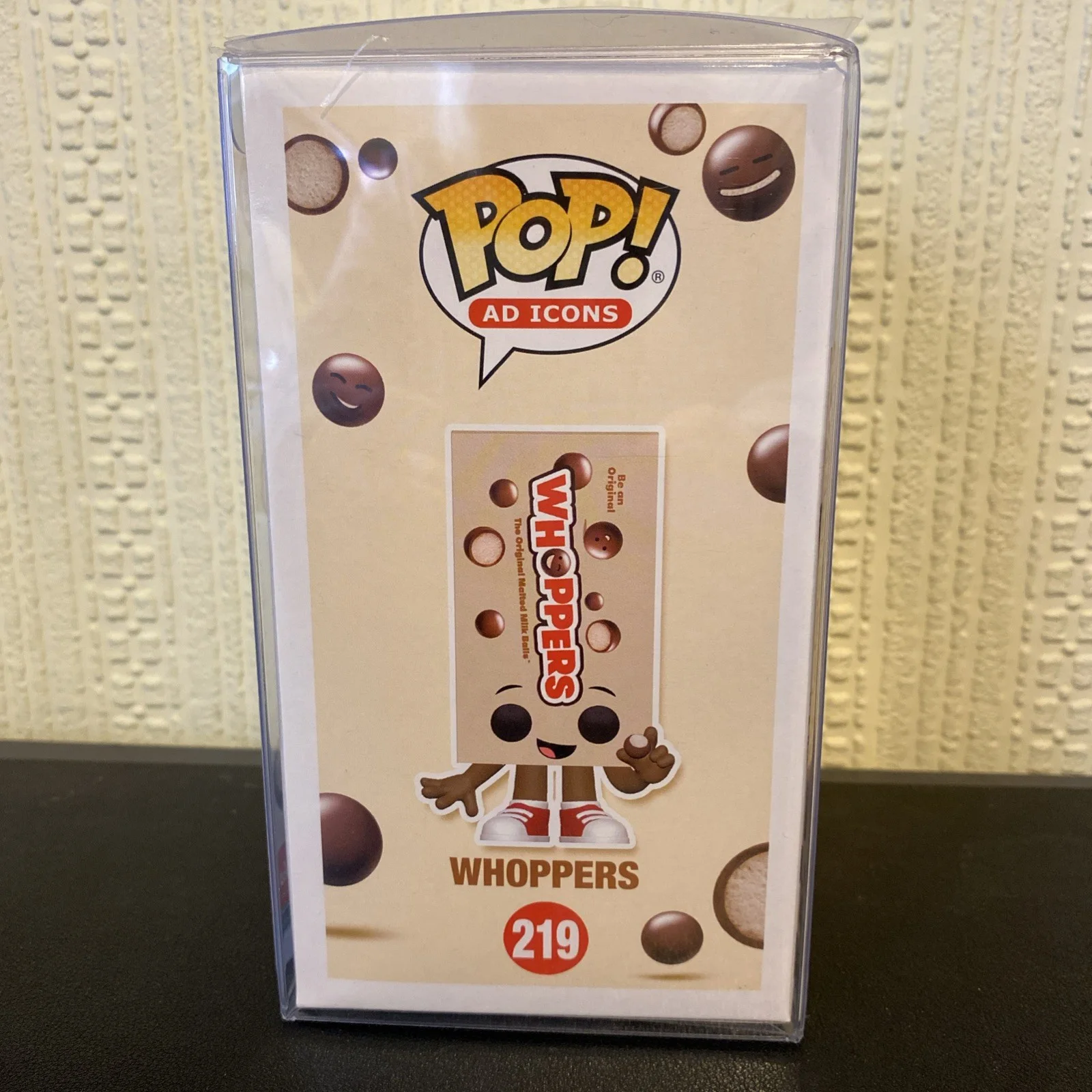 Funko Pop Ad Icons Whoppers #219 Figure In Protector Case Malted Milk Balls, изображение 2