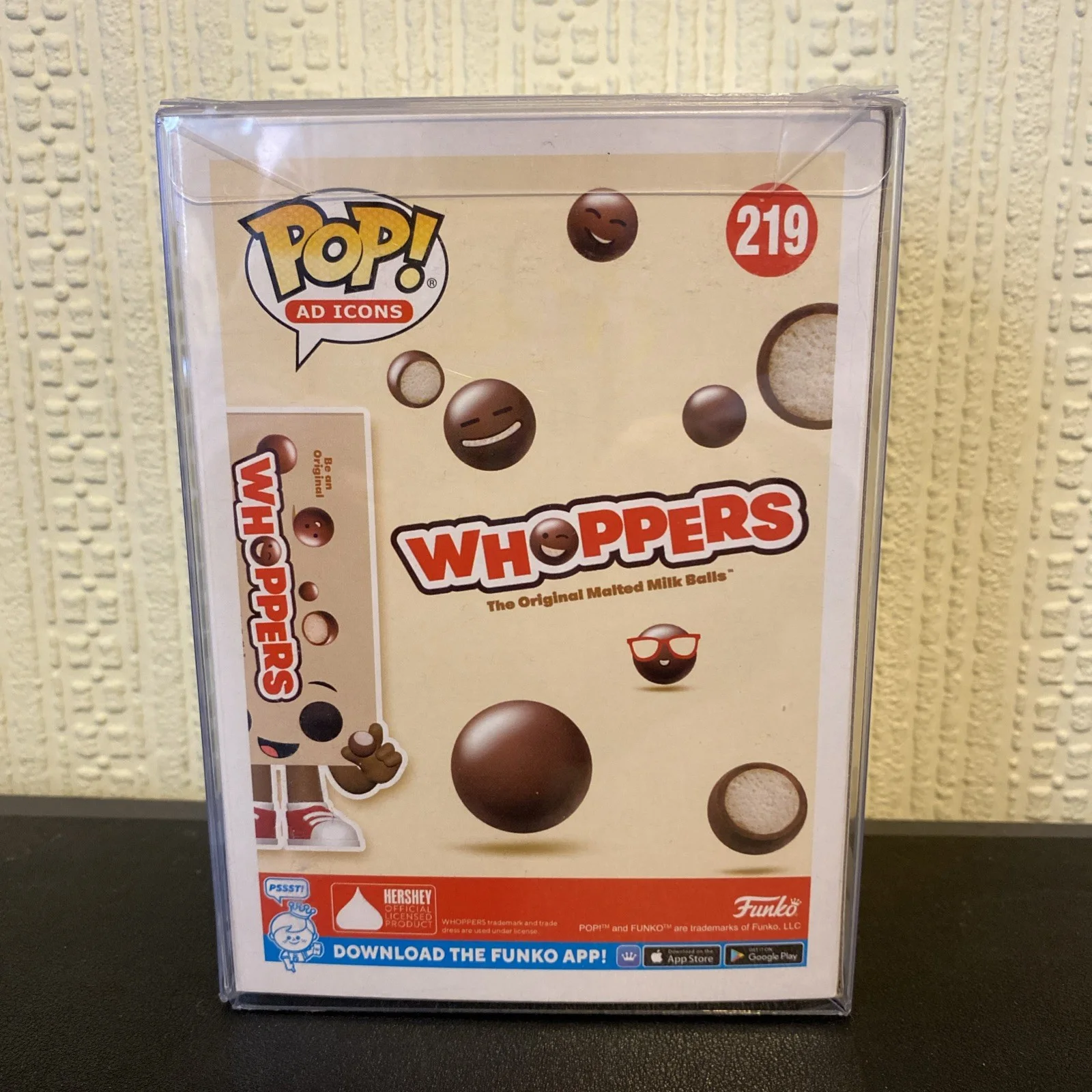 Funko Pop Ad Icons Whoppers #219 Figure In Protector Case Malted Milk Balls, изображение 3
