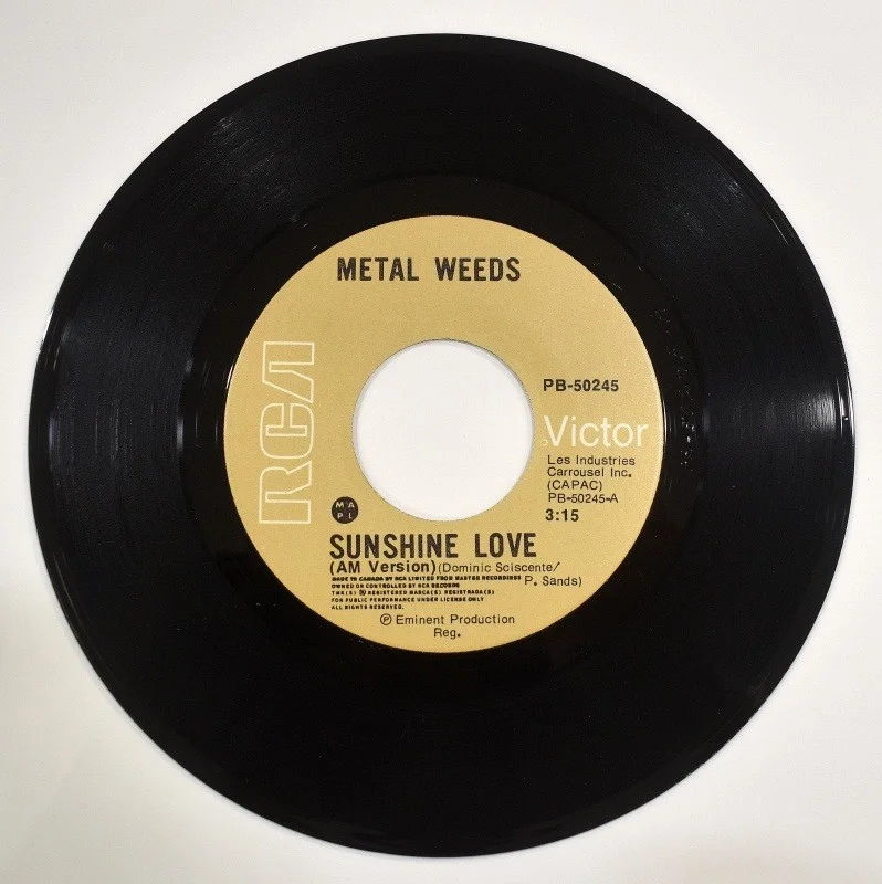 Metal Weeds - Sunshine Love (AM Ver.) / ST (Disco Ver.) [7"], изображение 2