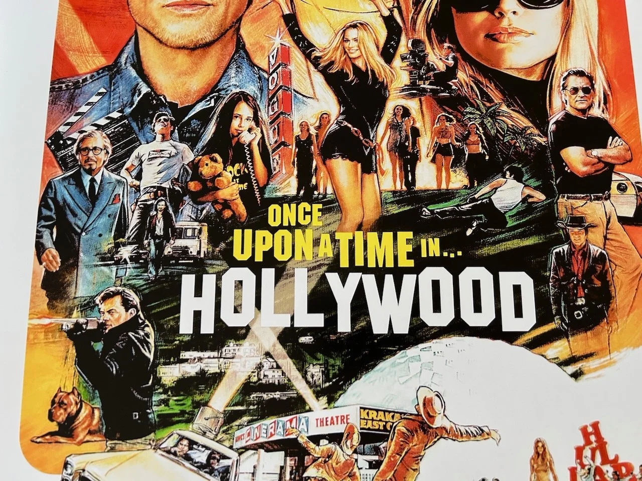 Poster Once Upon A Time In Hollywood 430mm x 640mm bit bigger than A2, image 3