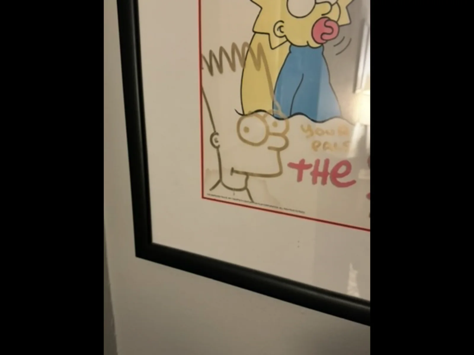 Creator — Matt Groening (Simpsons) Original hand Signed Autographed, image 2