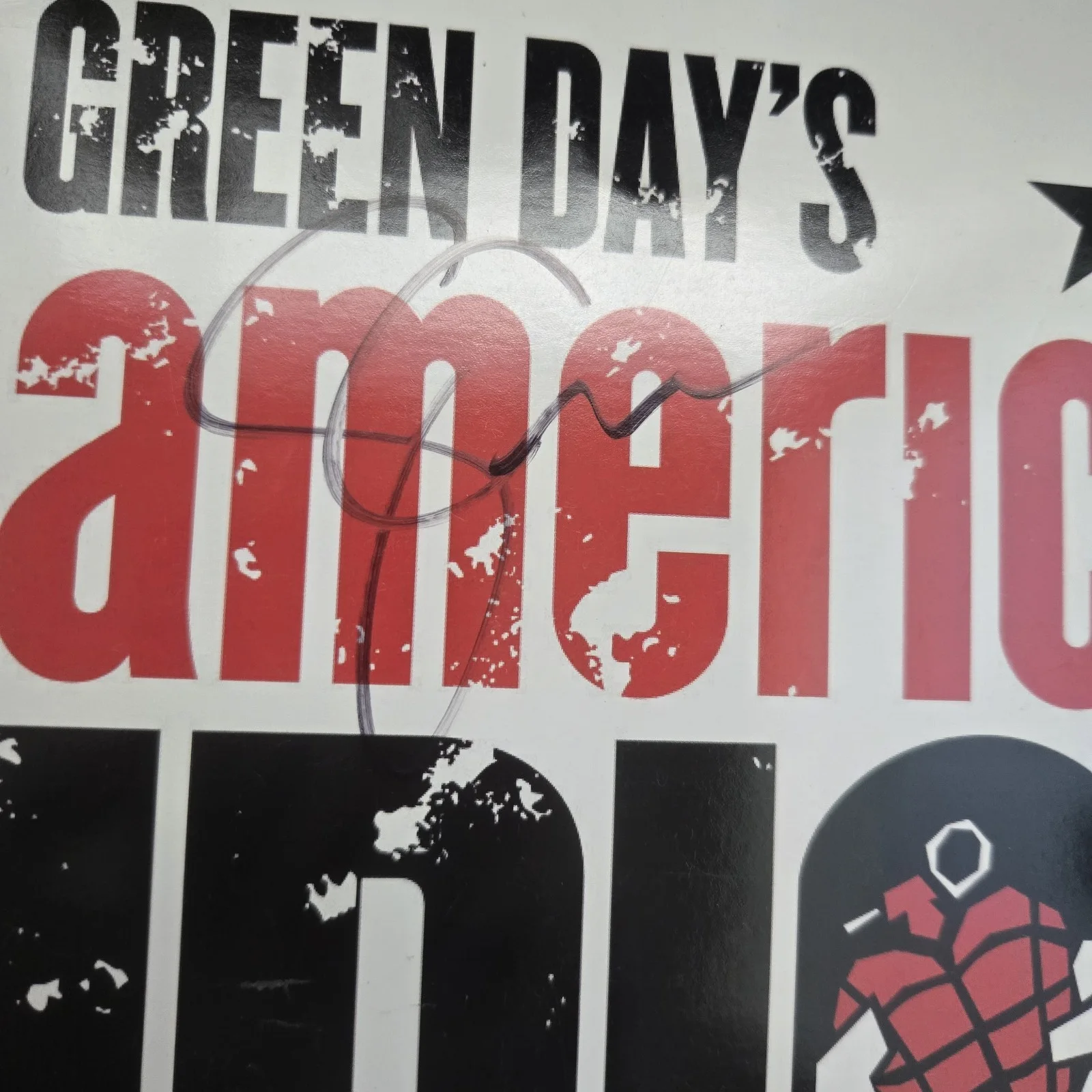 Green Day's American Idiot CAST SIGNED Tour Book, изображение 2