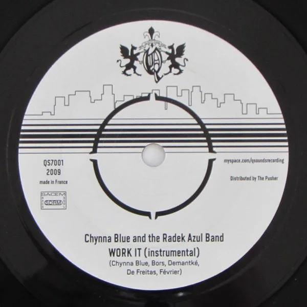 Chynna Blue & The Radek Azul Band - Work It / Instrumental, image 2