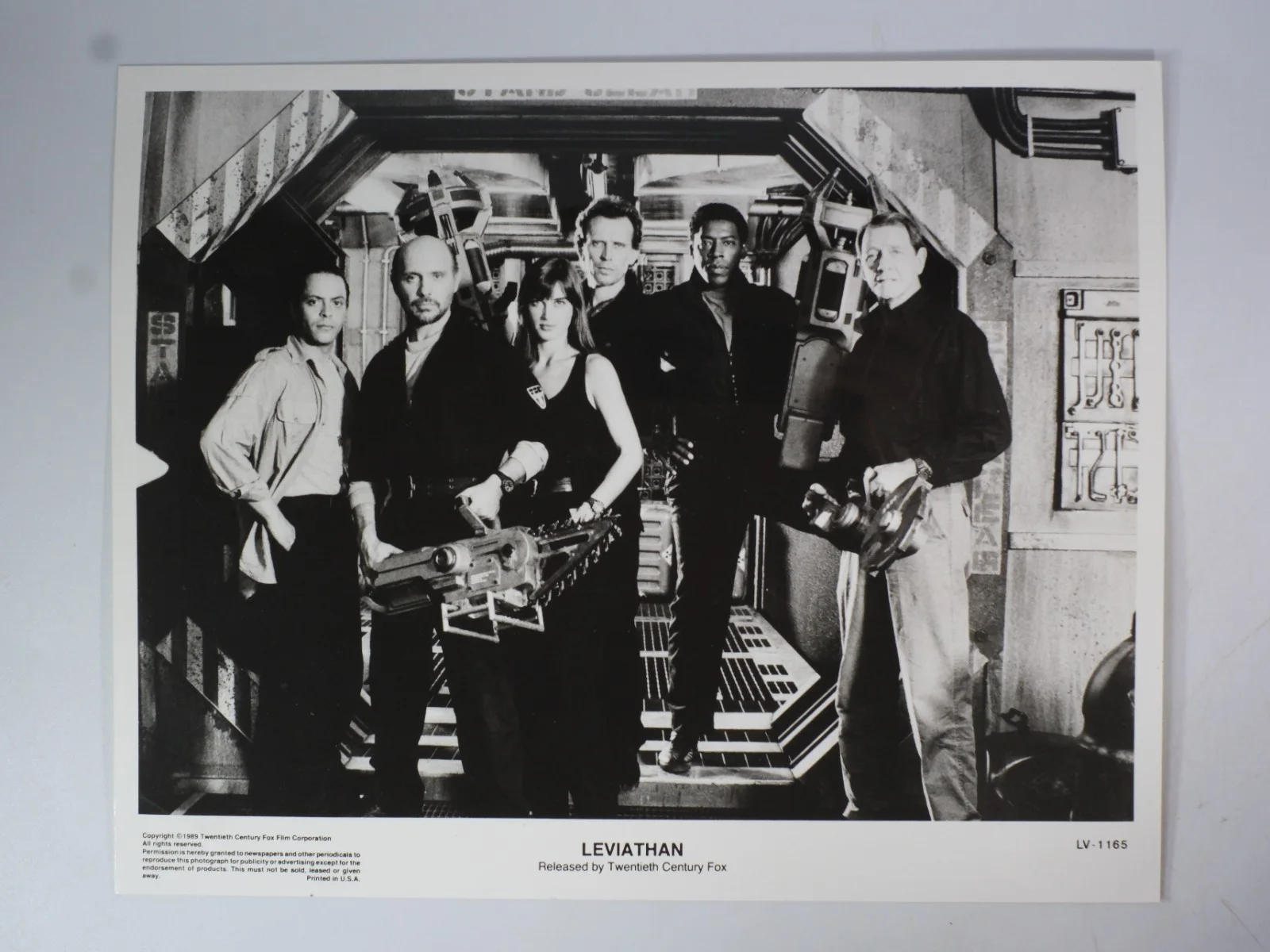 Leviathan (1989) Press Photos / Lobby Cards Sci Fi Peter Weller, изображение 3