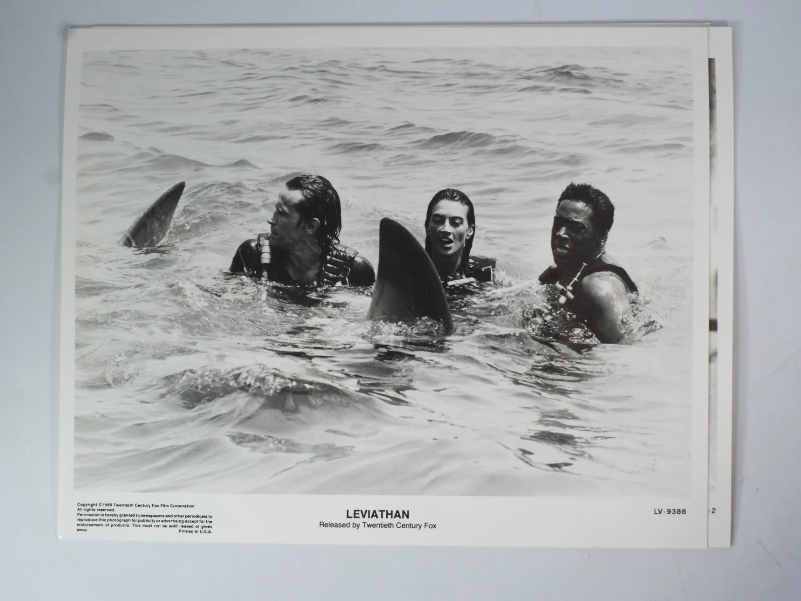Leviathan (1989) Press Photos / Lobby Cards Sci Fi Peter Weller, изображение 5