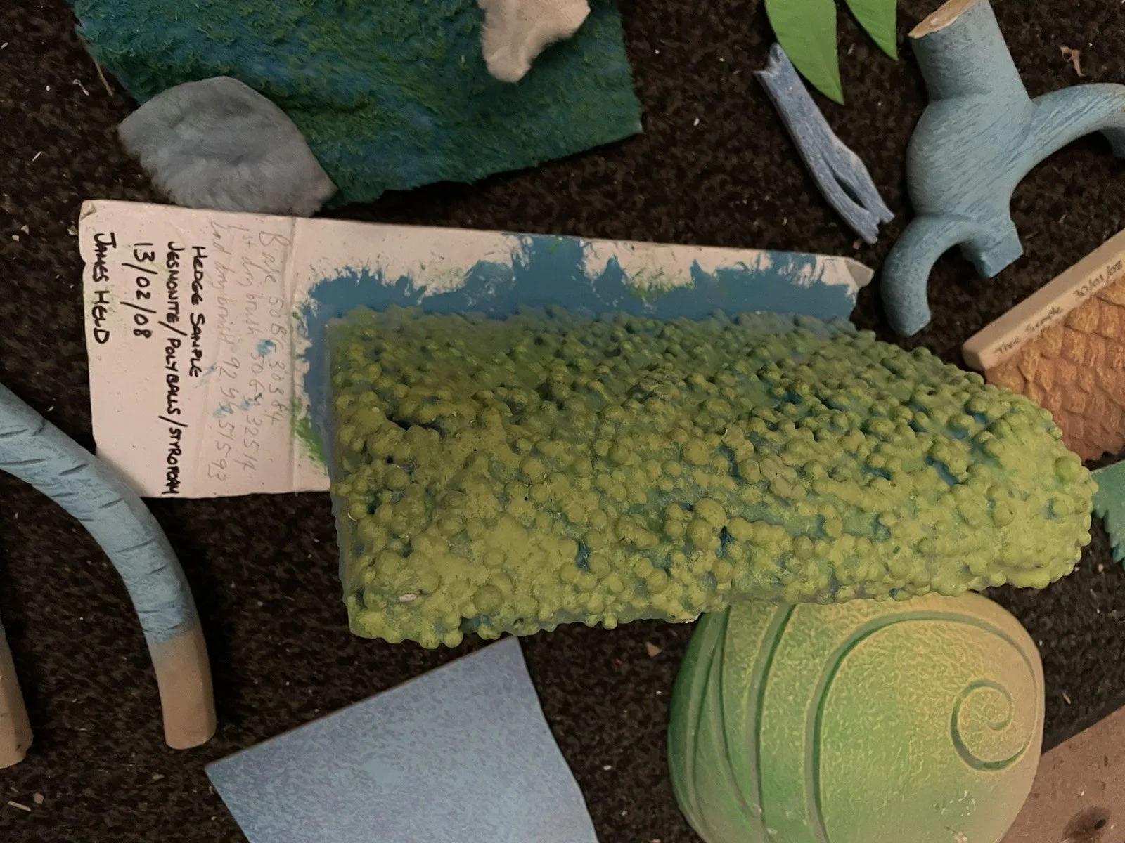 Timmy Time - Production paint samples for various set & Props., image 5