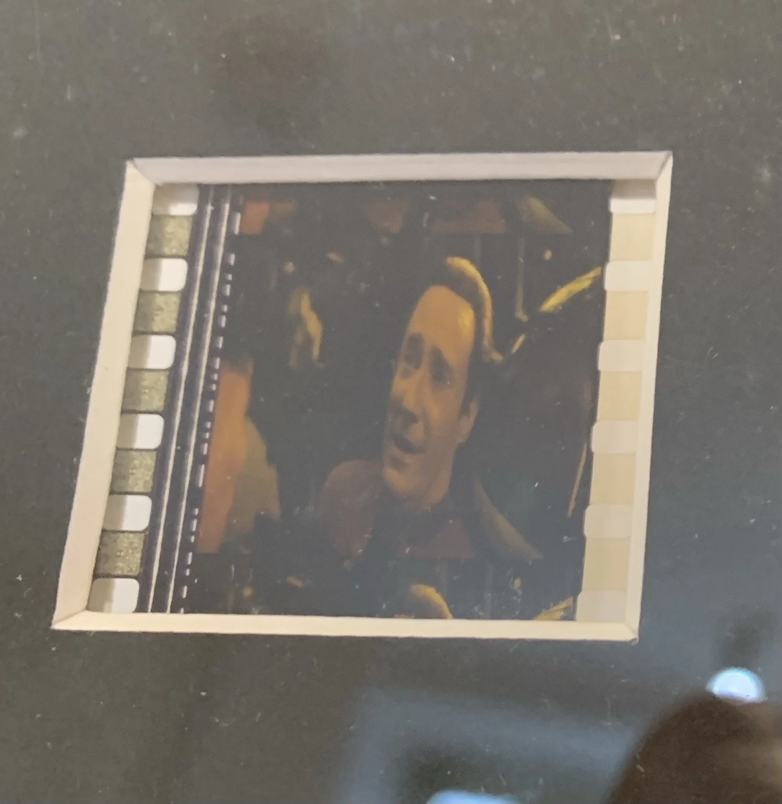 STAR TREK Generations Original Filmcell Patrick Stewart . COA Framed VGC, image 3