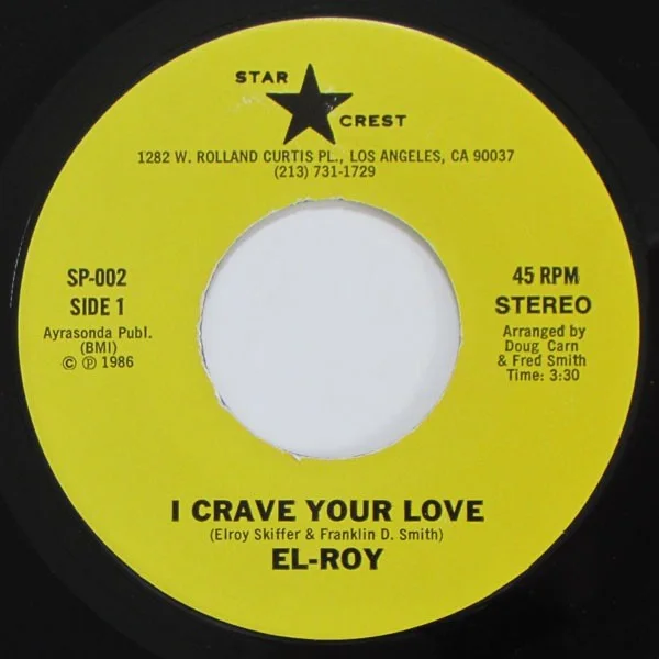 El Roy - I Crave Your Love / For Every Action There's a Reaction, изображение 2