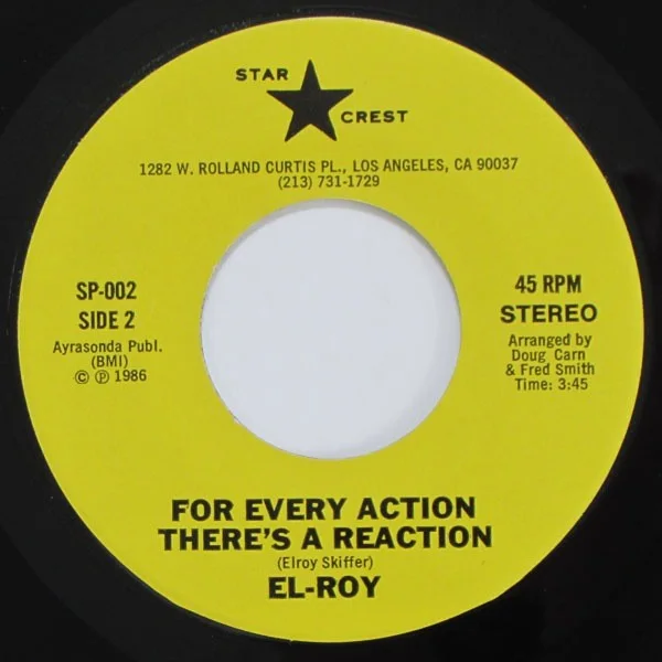 El Roy - I Crave Your Love / For Every Action There's a Reaction, изображение 3