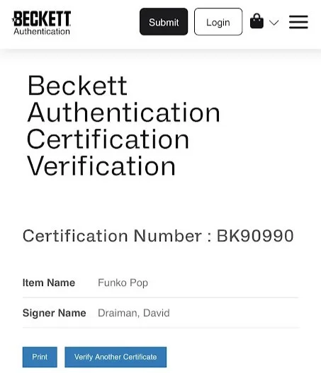 David Draiman Signed Disturbed “The Guy” #321 Funko Pop! (Beckett), image 4
