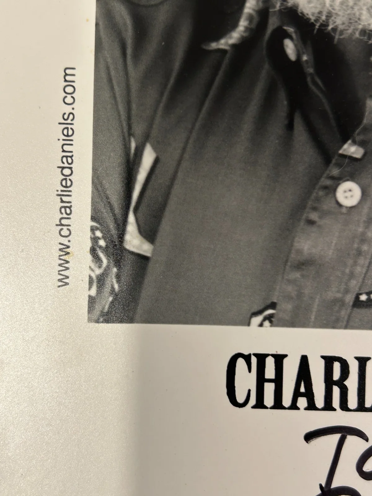 Charlie Daniels 8x10 Signed Autograph Photo - Country Music Legend - Inscribed, изображение 3