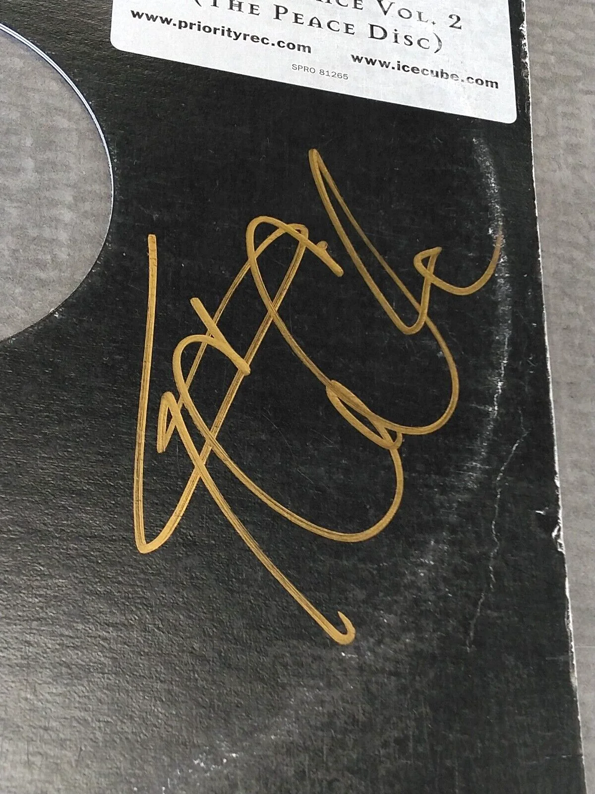 ICE CUBE Signed AUTOGRAPHED You Can Do It 1999 12" Vinyl LP EXACT PROOF Rap RSD, image 2