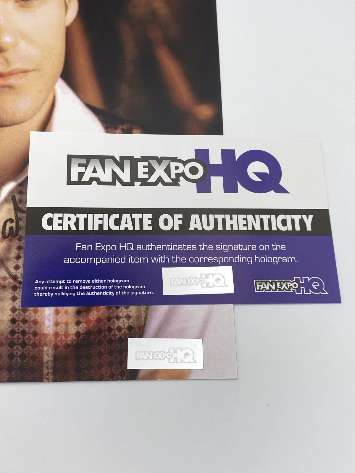 Sean Maher — Sean Maher Autographed Signed 8 x 10 Photo Fan Expo COA Firefly Serenity Con Man, image 3
