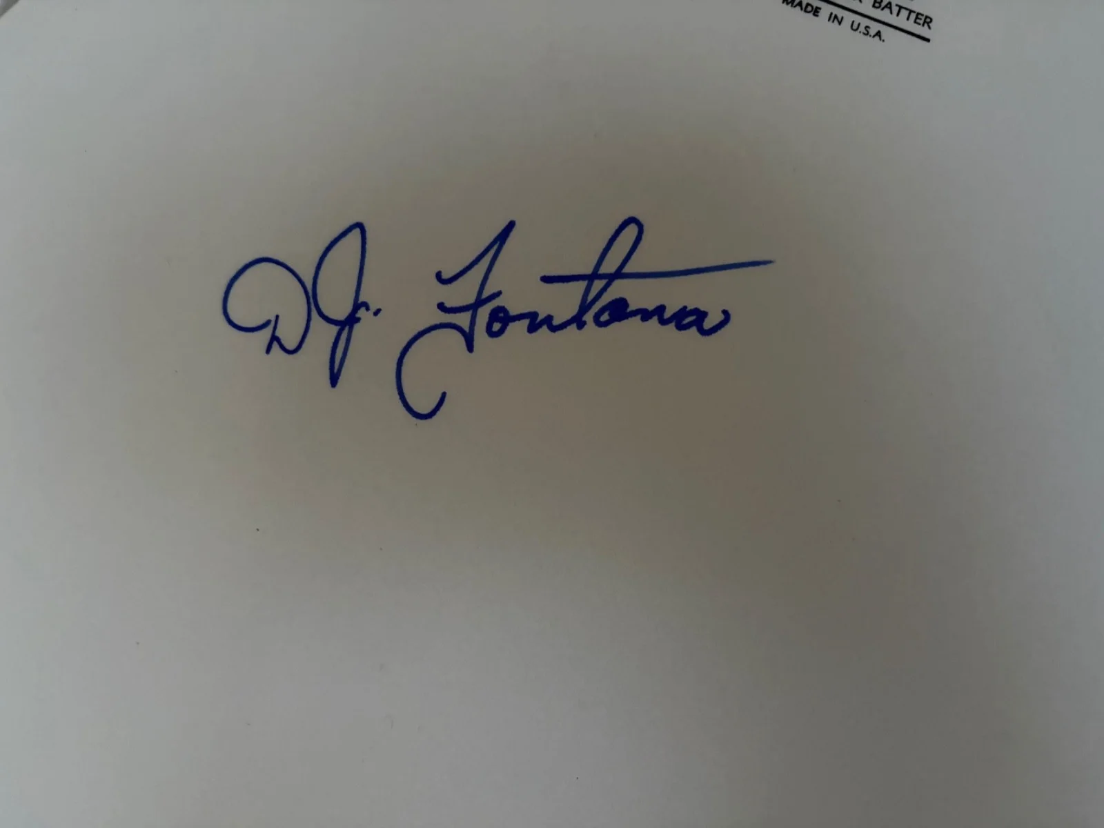 D.J. Fontana Autographed 14.5 inch Drum Drumhead Elvis Presley Drummer, изображение 4