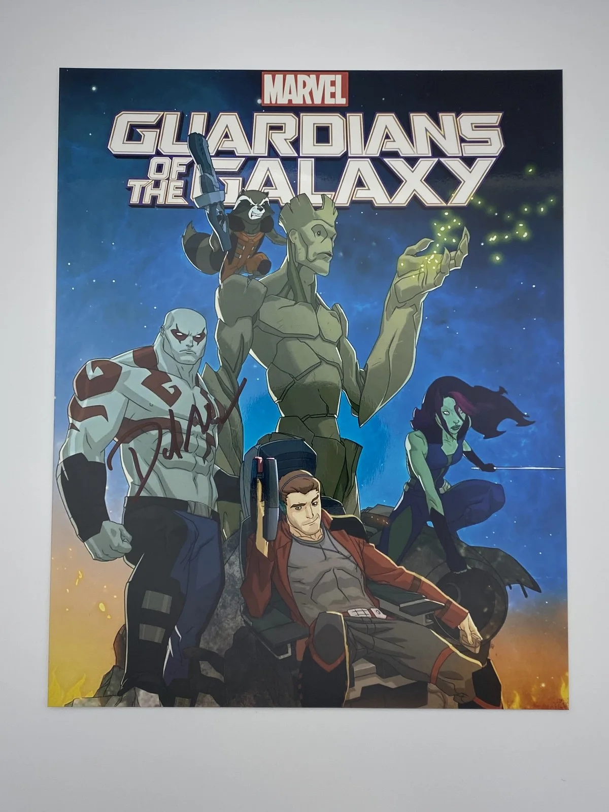David Sobolov — David Sobolov Autograph Signed Photo 258 West Authentic Guardians of the Galaxy