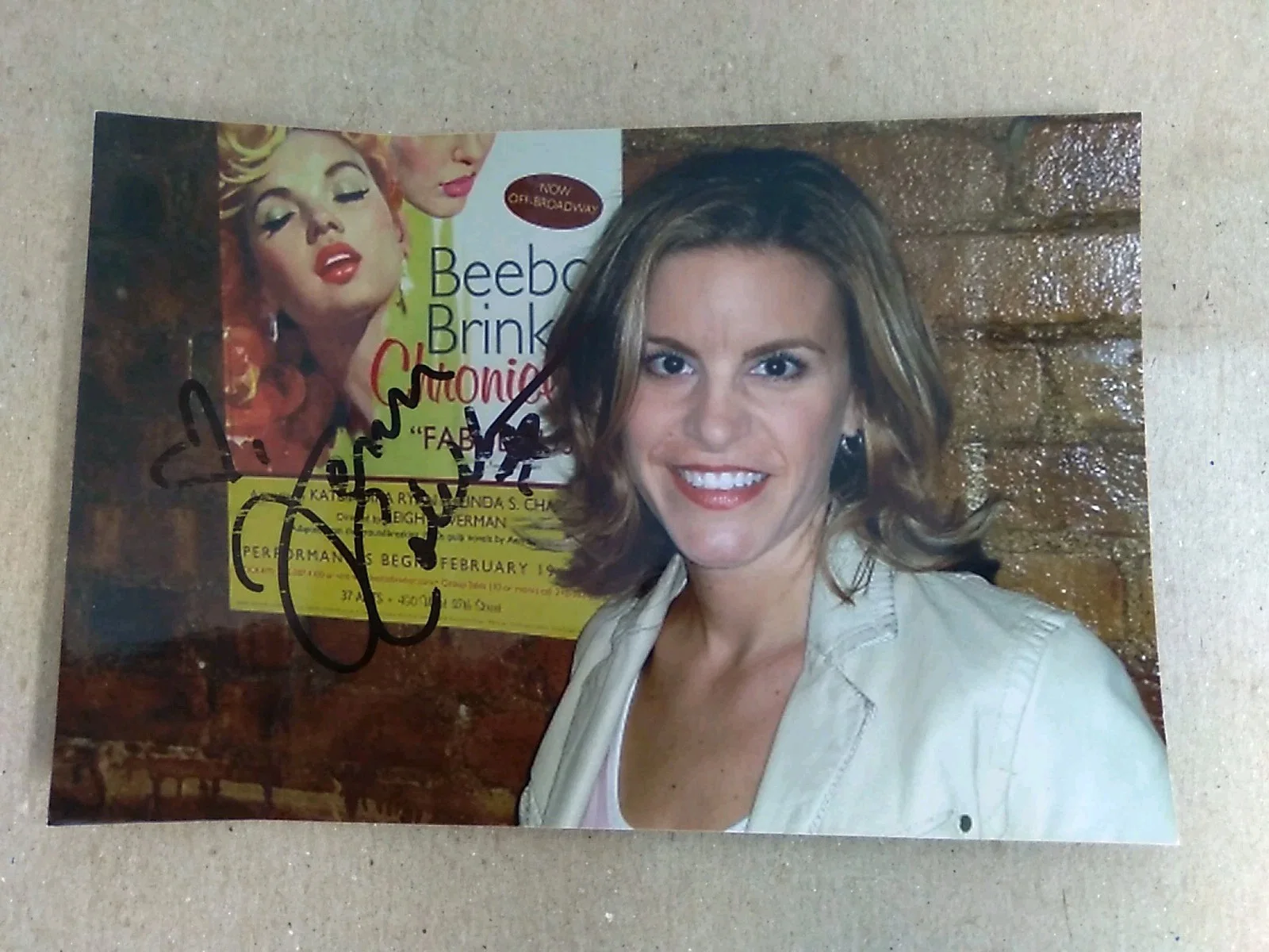 Jenn Colella Signed Autograph 6x4in Photo, image 2