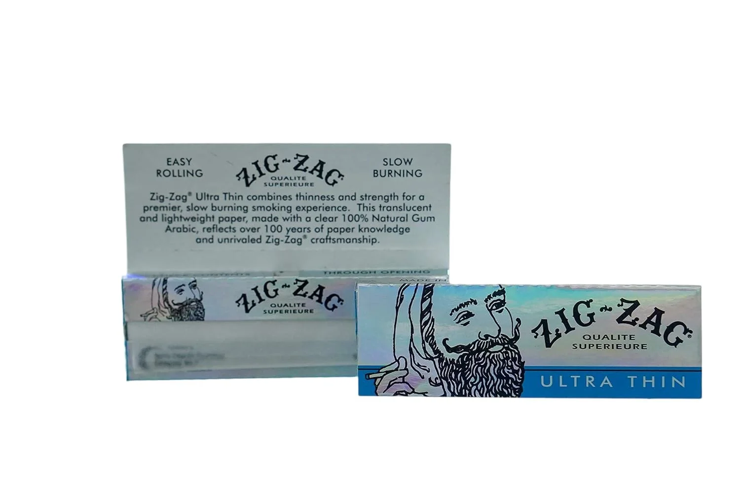 does not apply — ZIG-ZAG Rolling Papers 1 ¼ Ultra-Thin (6 Booklets) - 32 Sheets 6 Booklets, image 3