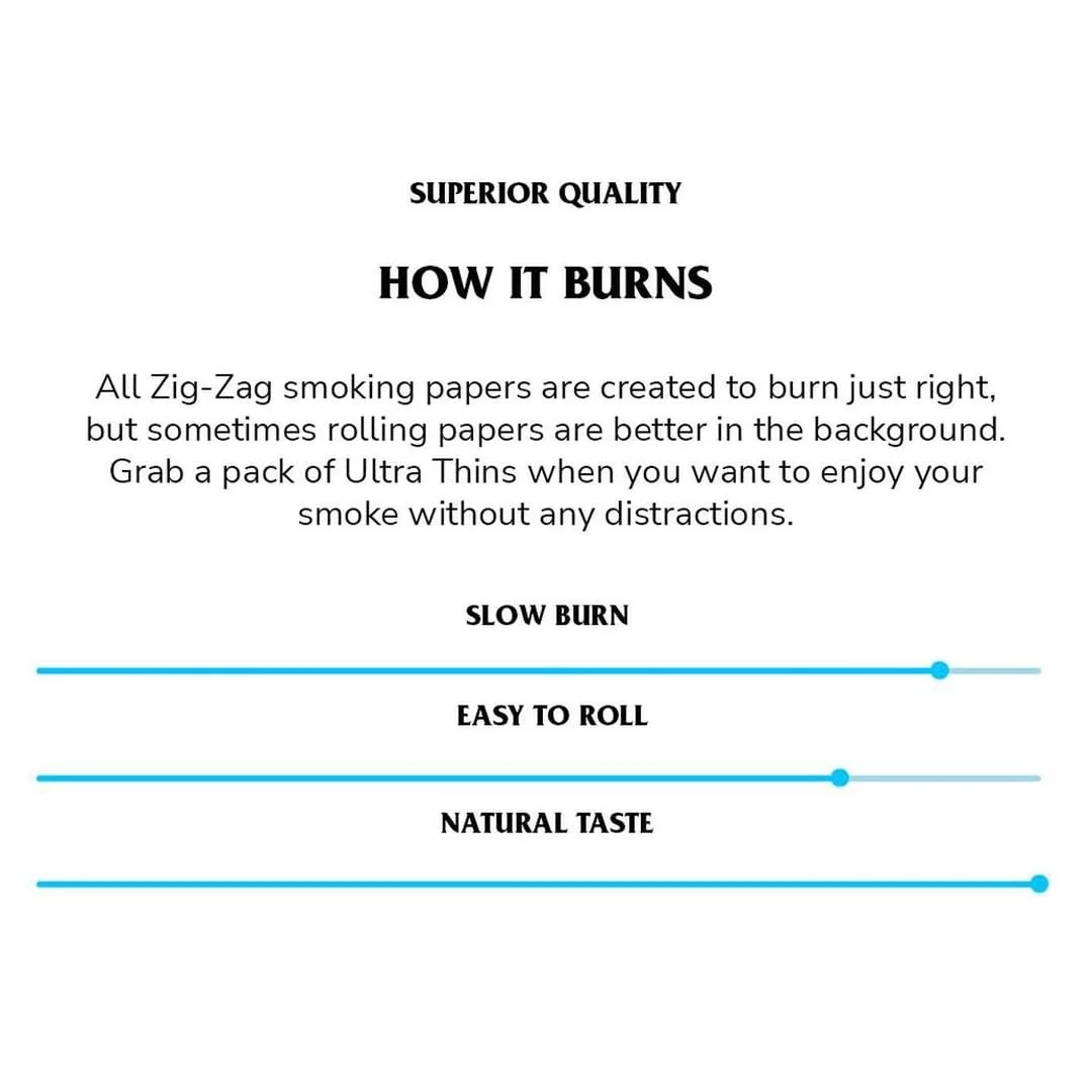 does not apply — ZIG-ZAG Rolling Papers 1 ¼ Ultra-Thin (6 Booklets) - 32 Sheets 6 Booklets, image 5