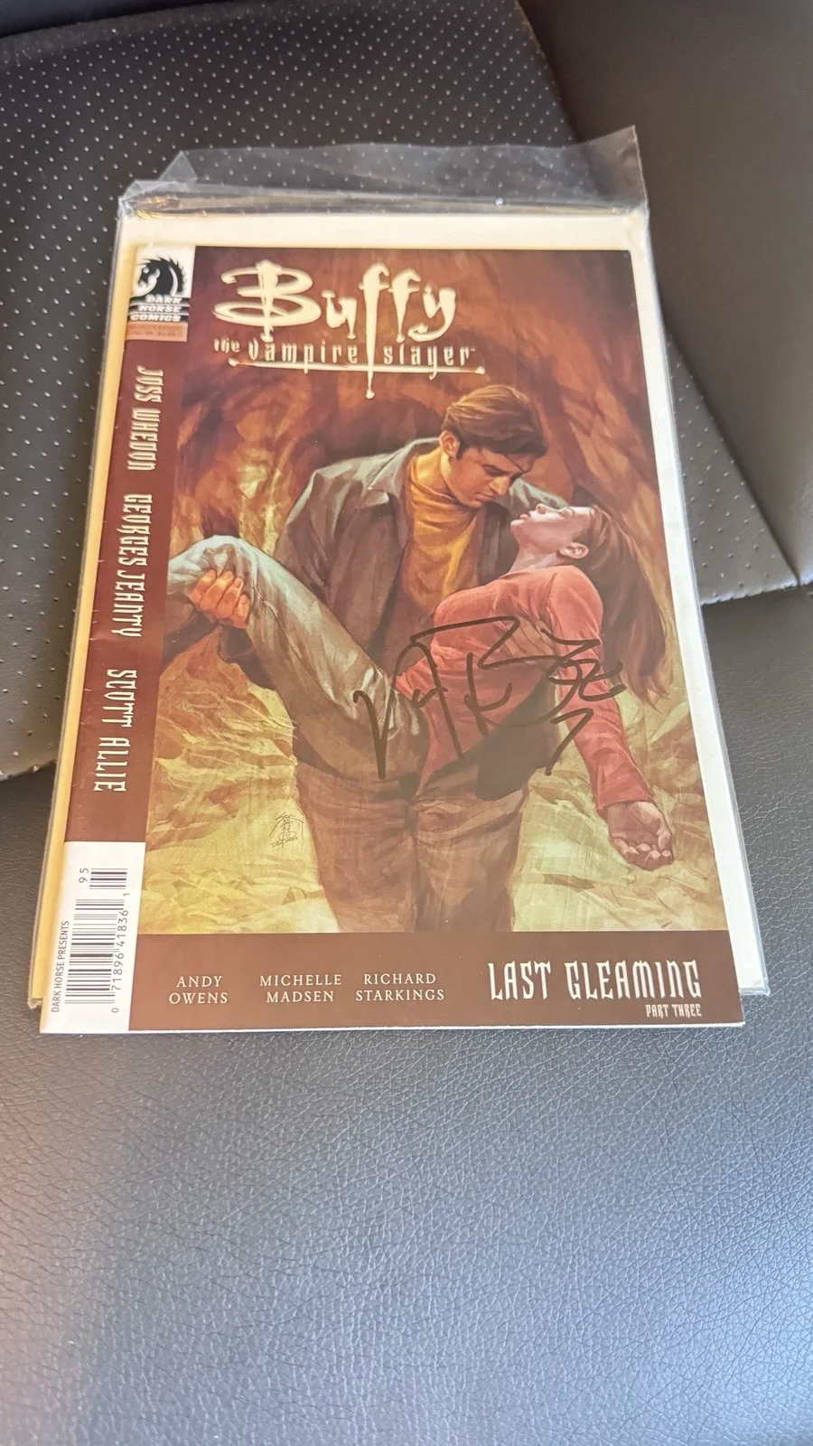 Nicholas Brendon — Buffy The Vampire Slayer 8 #38 Signed Dark Horse Comics Nicholas Brendon Auto, image 3