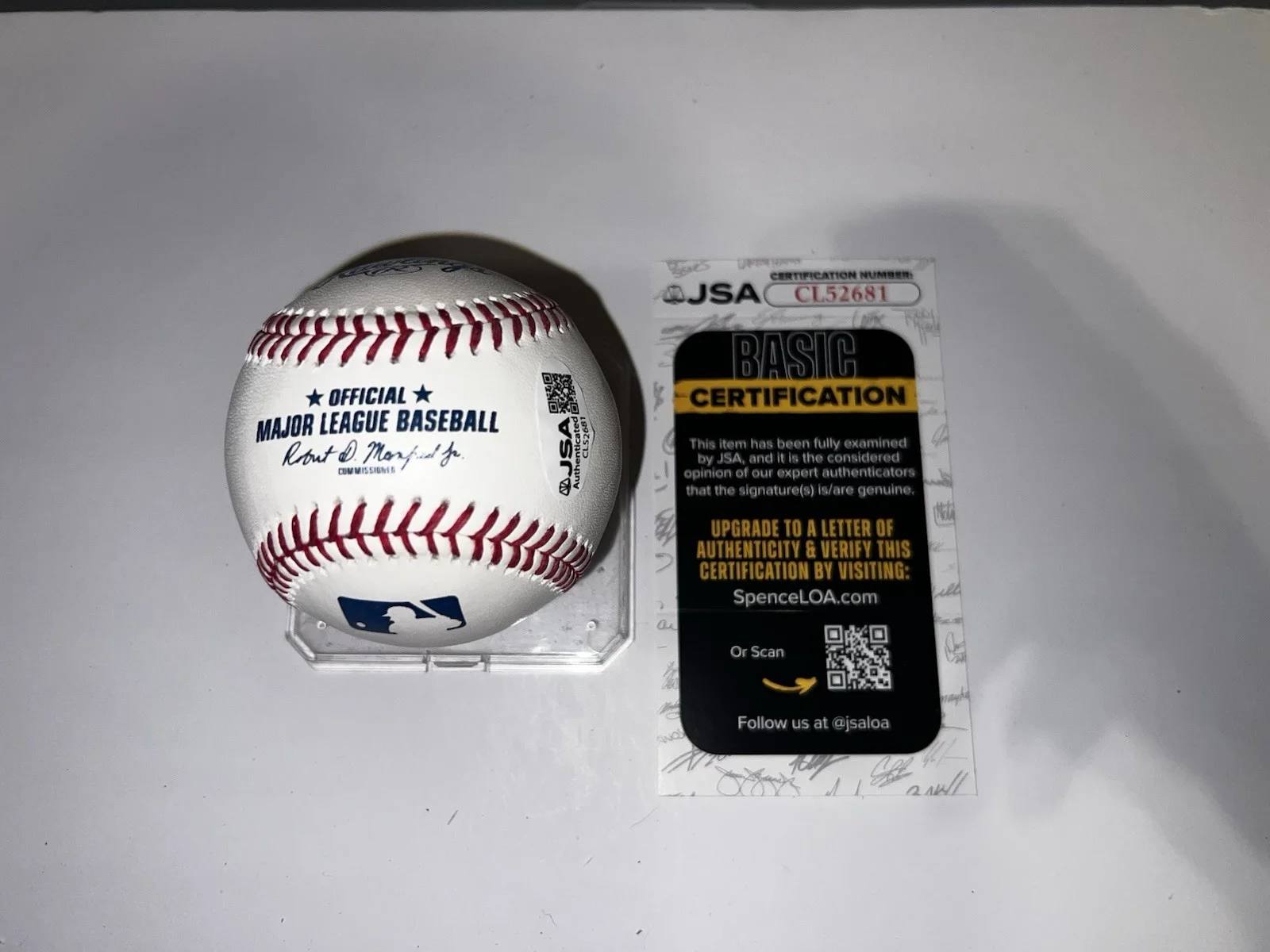Matt Groening Signed Official Major League Baseball Simpsons Legend JSA Auth, image 2
