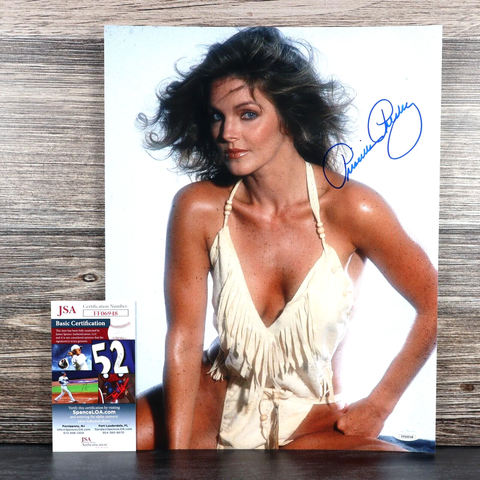 Priscilla Presley — Priscilla Presley Autographed 11x14 Photo The Naked Gun Trilogy Dallas JSA COA