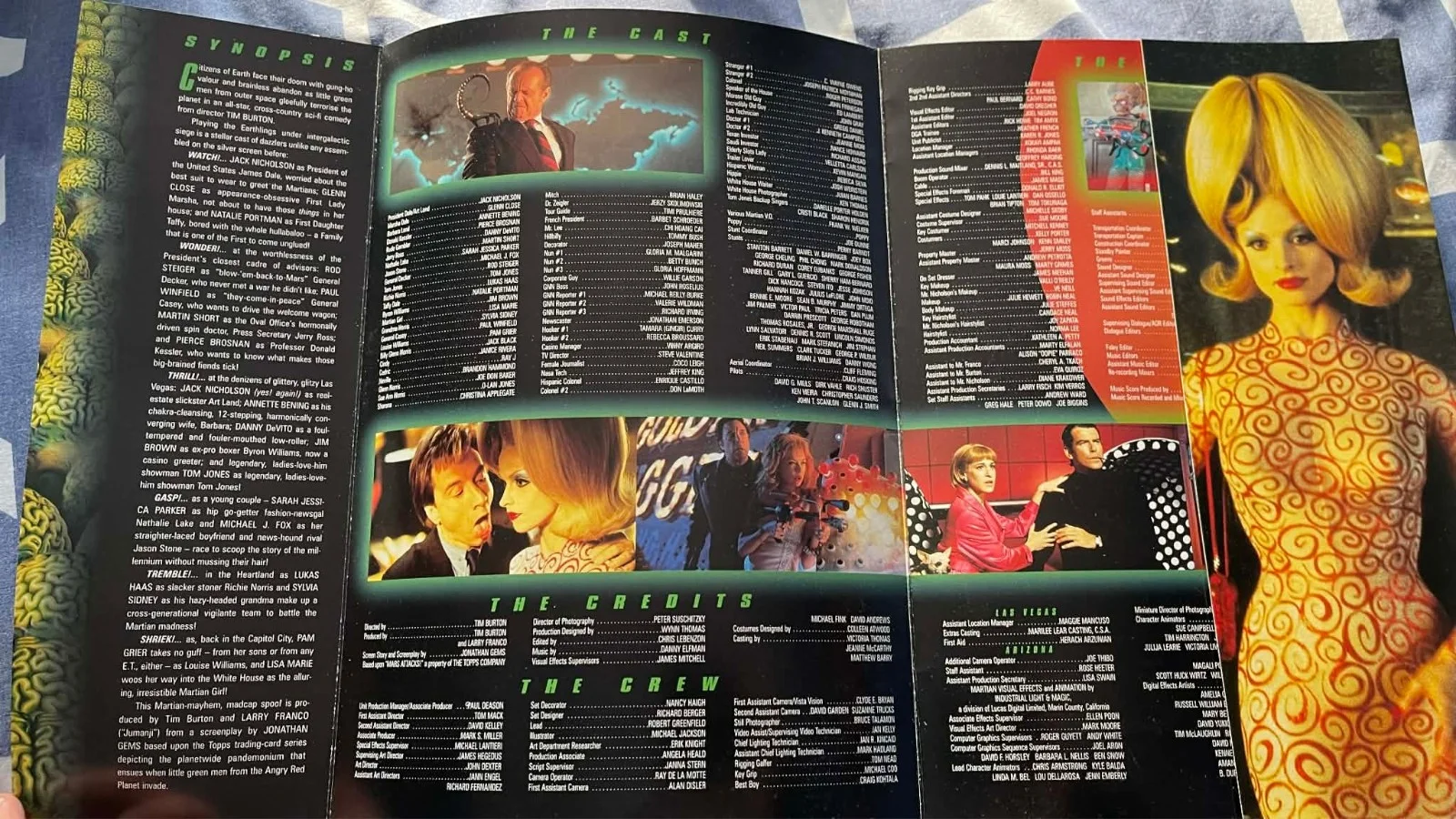 Mars Attacks - UK Press Kit, image 2