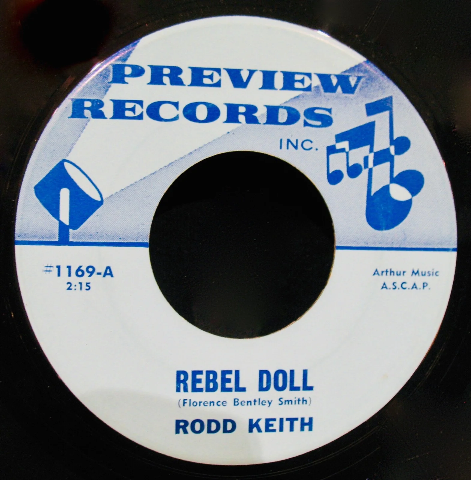 RODD KEITH ✦ Rebel Doll & Say You'll Come Back To Me ✦ Popcorn Soul 45~PREVIEW, изображение 2