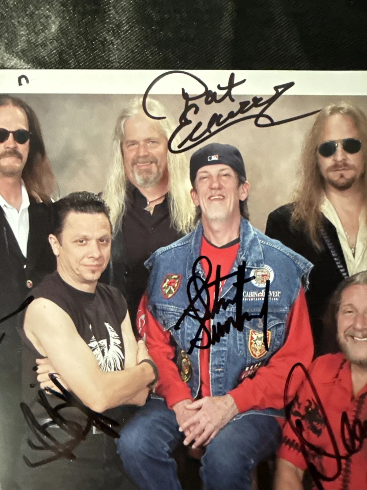Marshall Tucker Band Signed 8x10 Photo 7 Autographs Southern Rock Country MTB, изображение 3
