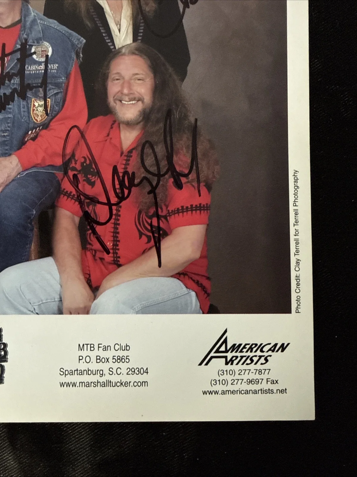 Marshall Tucker Band Signed 8x10 Photo 7 Autographs Southern Rock Country MTB, изображение 5