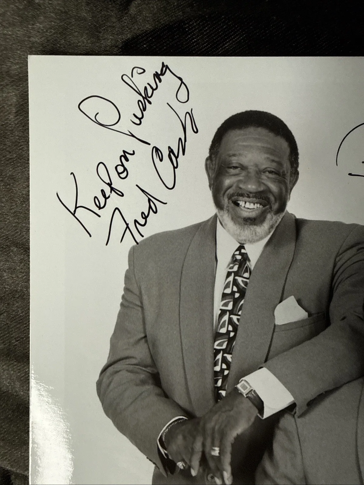 The Impressions Signed 8x10 Photo Autographed Soul R&B Group, image 2