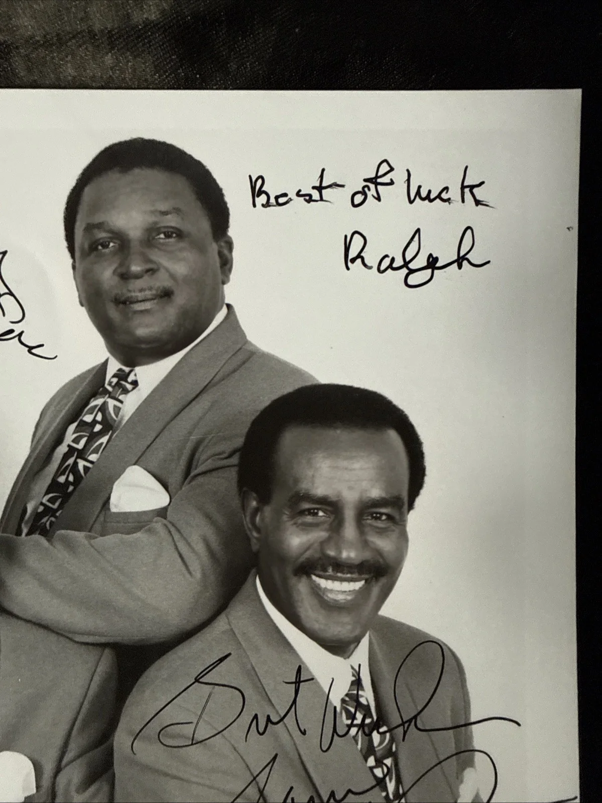 The Impressions Signed 8x10 Photo Autographed Soul R&B Group, image 4