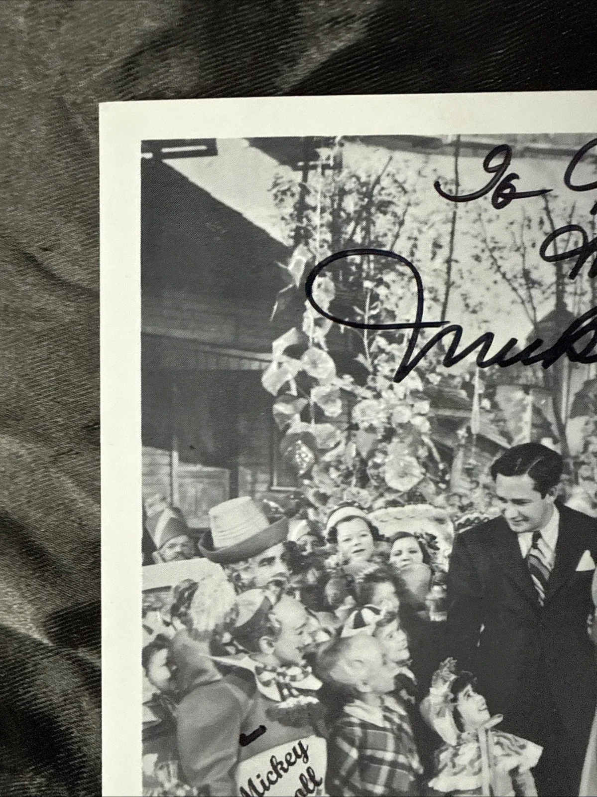 Mickey Carroll Signed Wizard of Oz 1939 Film 8x10 Photo Munchkin Lollipop Guild, изображение 4