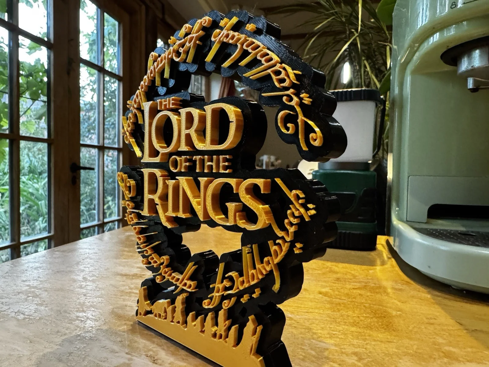 LORD OF THE RINGS | Sign | Logo | Plaque | Freestanding | LOTR., изображение 5
