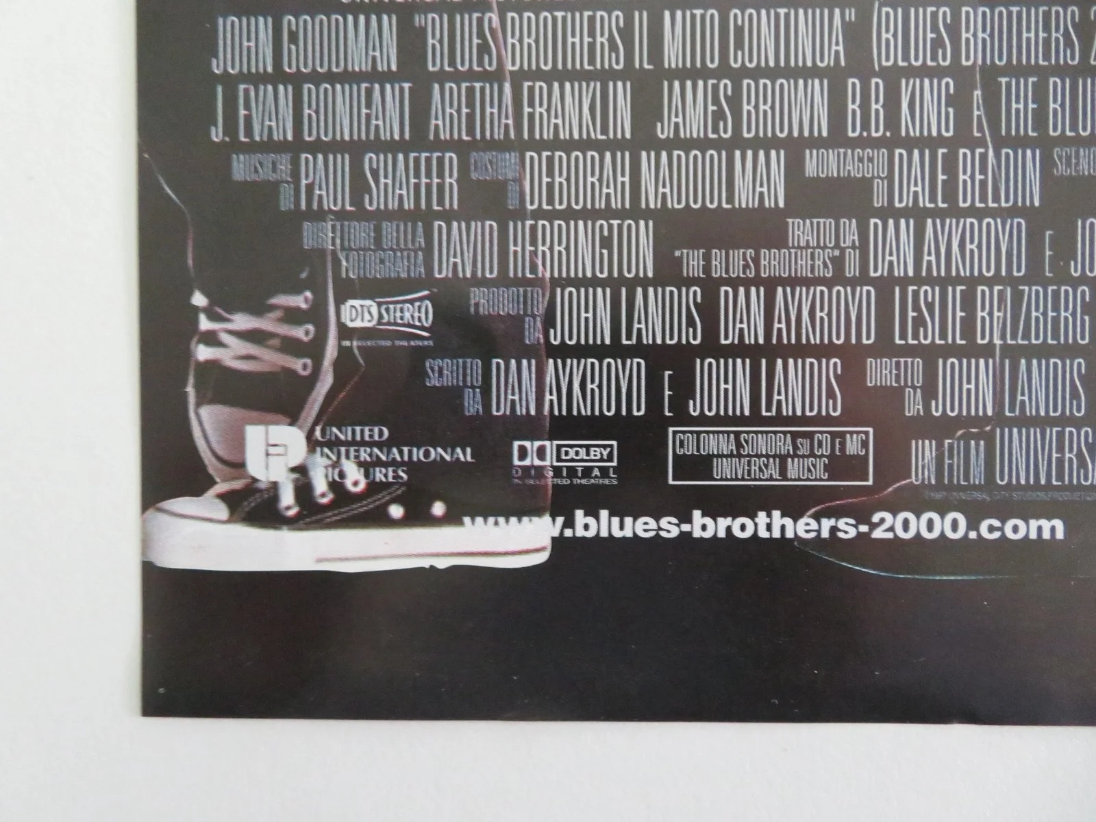 Blues Brothers 2000 Italian Fotobusta Poster Dan Aykroyd John Goodman 1998, изображение 4