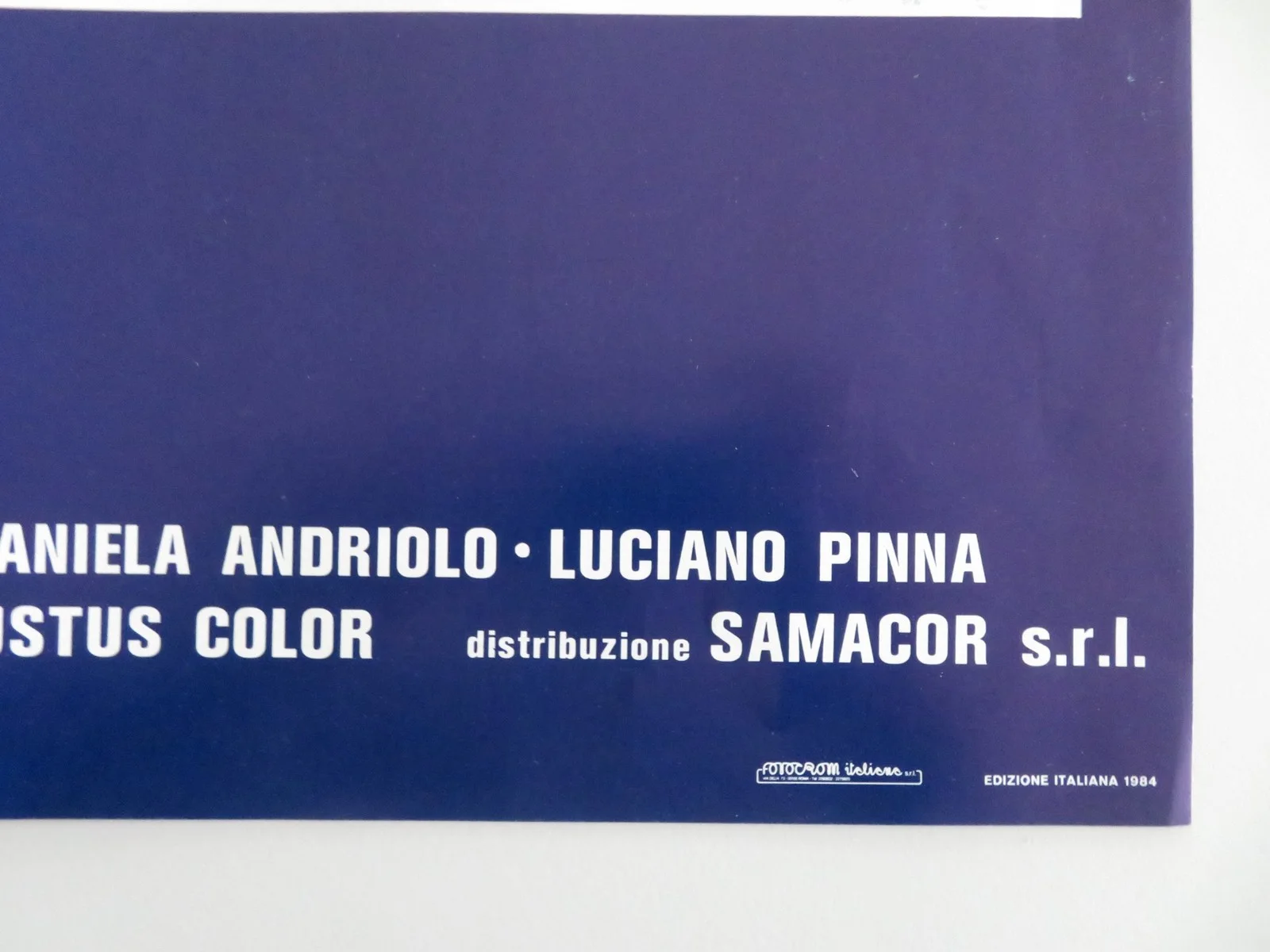 Venni vidi e m'arrapaoh Italian Fotobusta Poster Giziana Spatrisano 1984, изображение 5