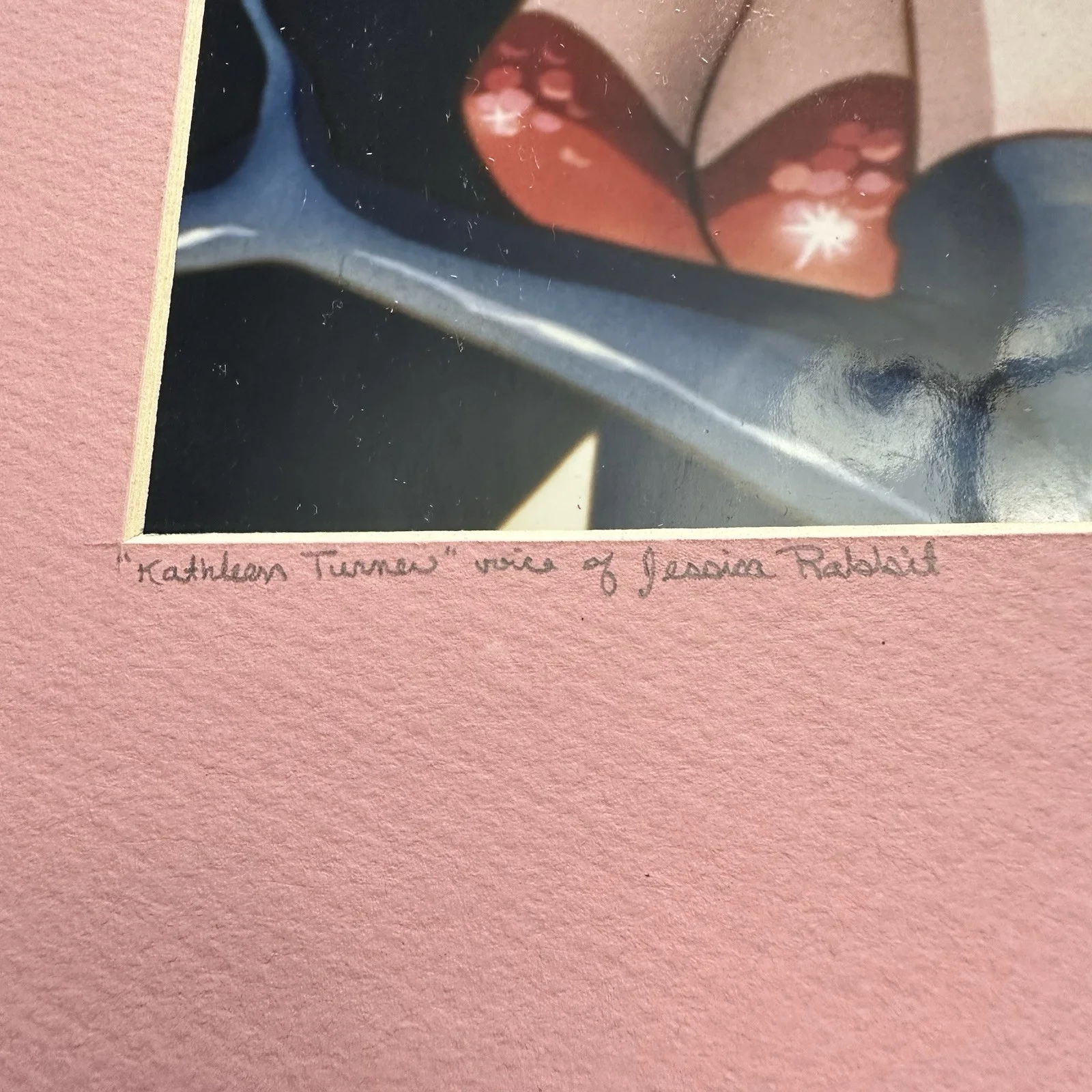Kathleen Turner — Jessica Rabbit KATHLEEN TURNER Signed 8x10 PHOTO Autographed Roger Print Custom, изображение 3
