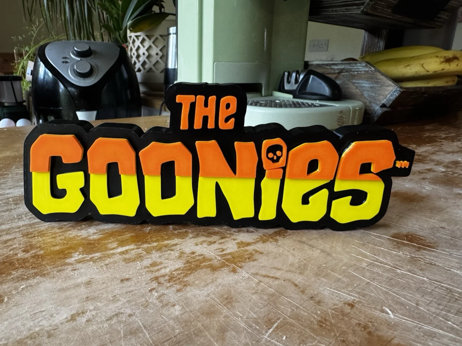 The Goonies | Logo | Sign | Movie | 3D Printed | Collectors 25cm., изображение 2