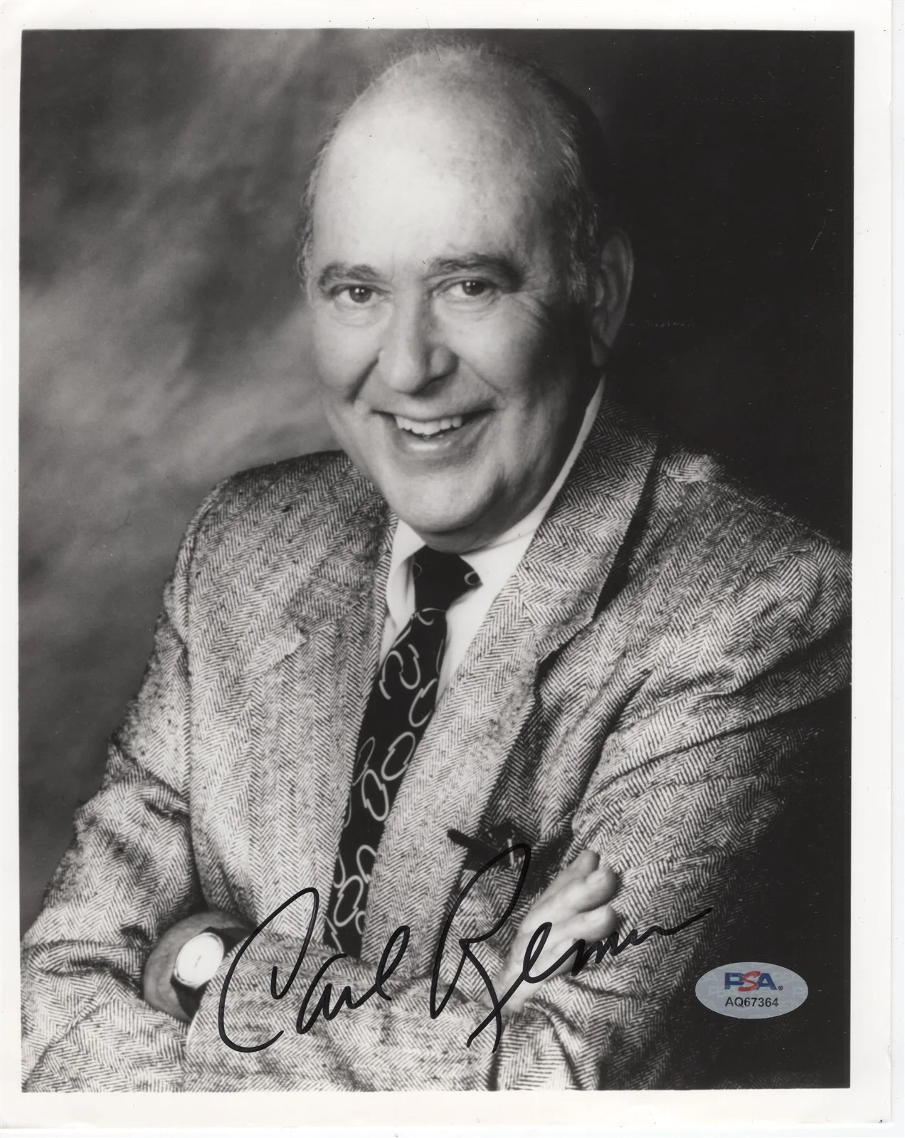Carl Reiner — CARL REINER Autographed 8x10 Photo PSA/DNA American Actor
