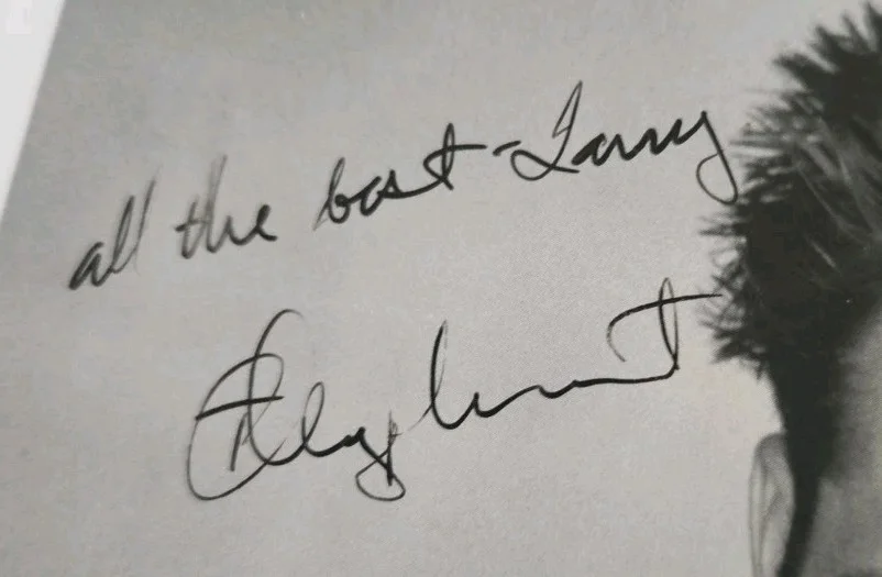 Timothy Olyphant — Timothy Olyphant signed autographe vintage early 8"x10" photo, "Deadwood" actor, image 2