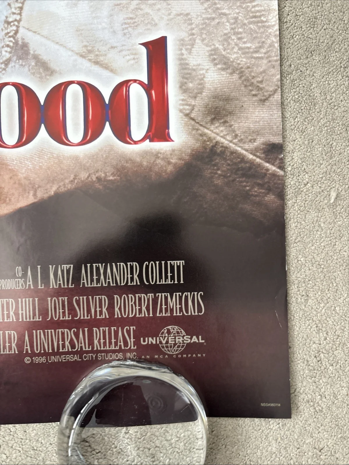 Bordello Of Blood (1996) Original US One Sheet Movie Poster, изображение 5