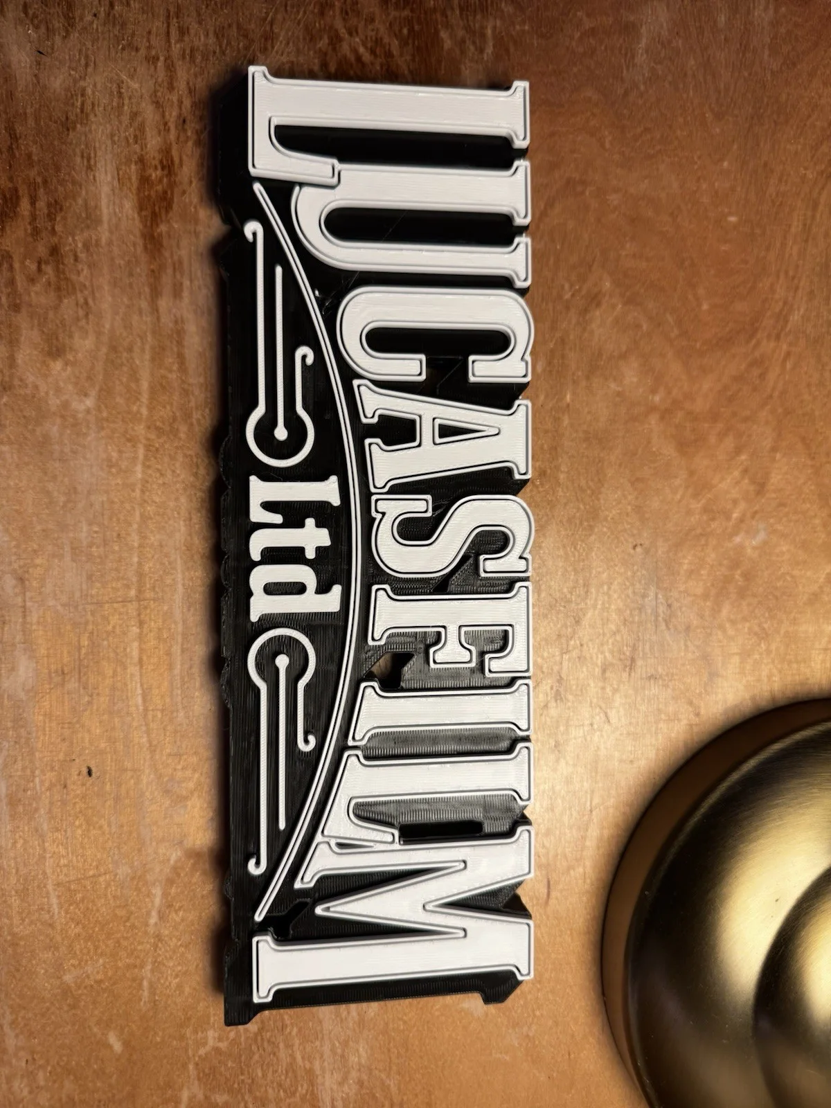 LUCASFILM Ltd 3D Printed Sign | 25.5cm x 8.5cm., image 5