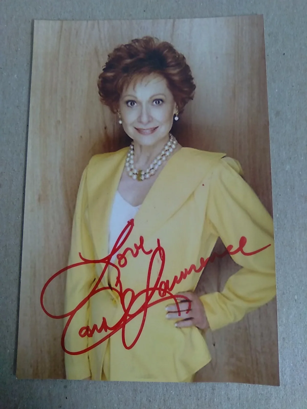Carol Lawrence - Signed Autograph Color 6x4in Photo, image 2