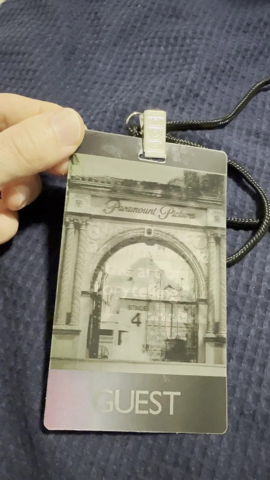 Paramount Pictures Studio Hollywood Tour Lanyard, image 2