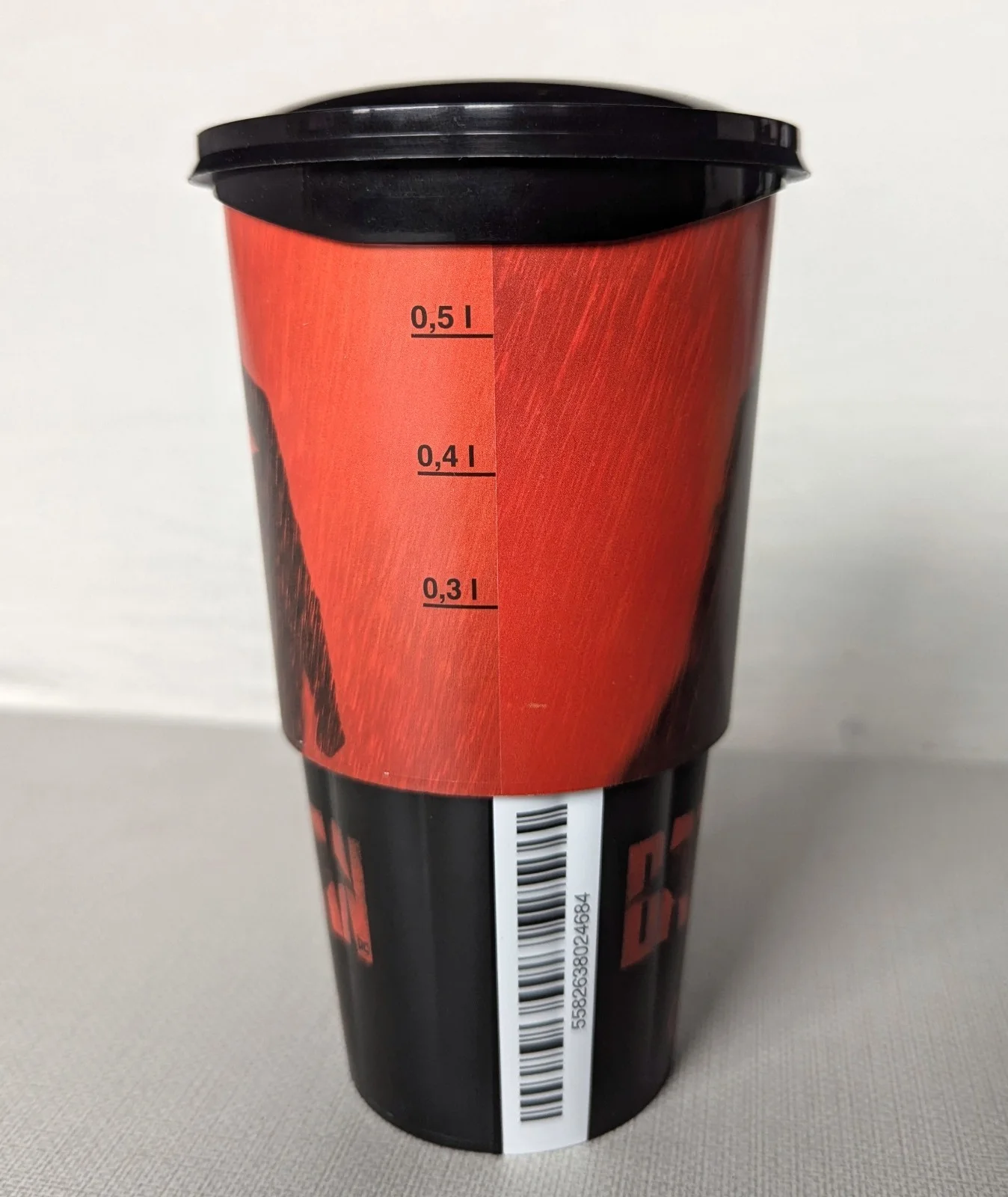 Batman Drinking Cup - Collectable - Was Only Available In Cinemas 0.5 Litres, image 2