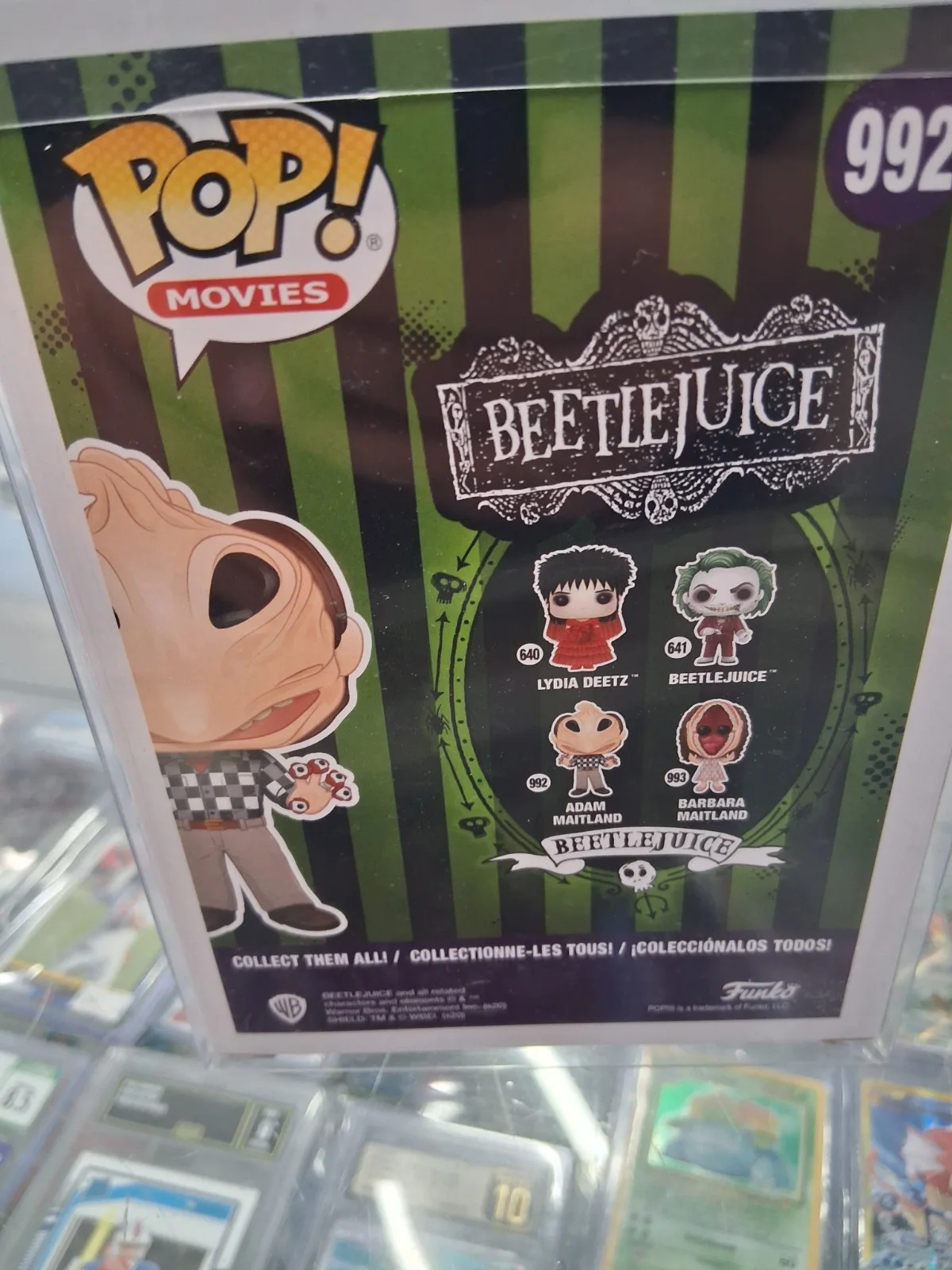 Alec Baldwin — Alec Baldwin Signed Adam Maitland Funko Pop JSA Authenticated Beetlejuice, изображение 3